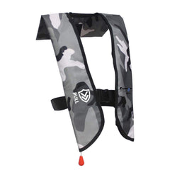 Eayson Light Inflatable Life Protective Clothing Basic Auto Life Jacket (609 White Camouflage Auto)